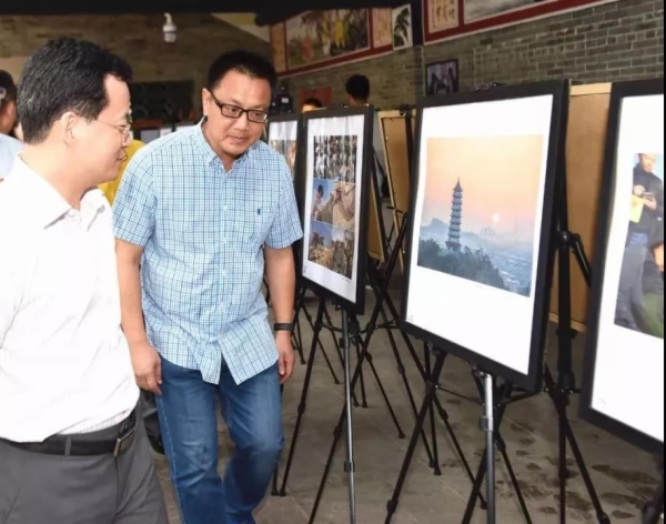 市委常委宣传部部长林锐熙调研黄圃镇创文和基层公共文化服务建设工作