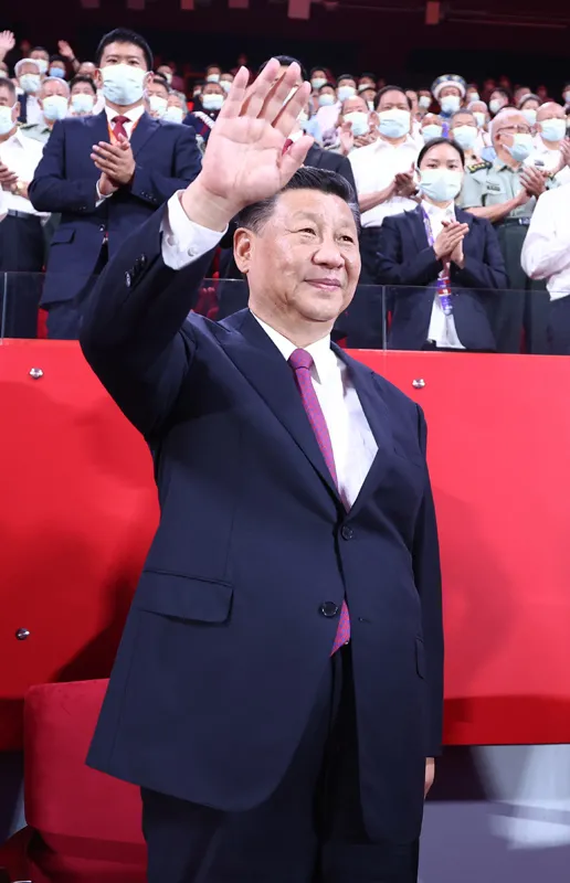 习近平李克强等出席庆祝中国共产党成立100周年文艺演出003.png
