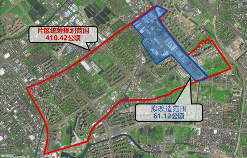 附件:同胜片区统筹规划范围及拟改造范围   中山市坦洲镇人民政府
