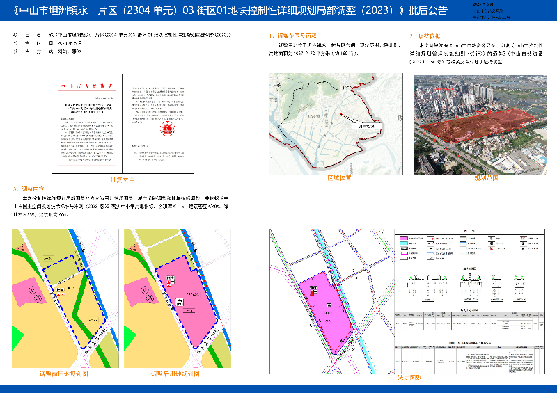附件：《中山市坦洲镇永一片区（2304单元）03街区01地块控制性详细规划局部调整（2023）》批后公告.jpg