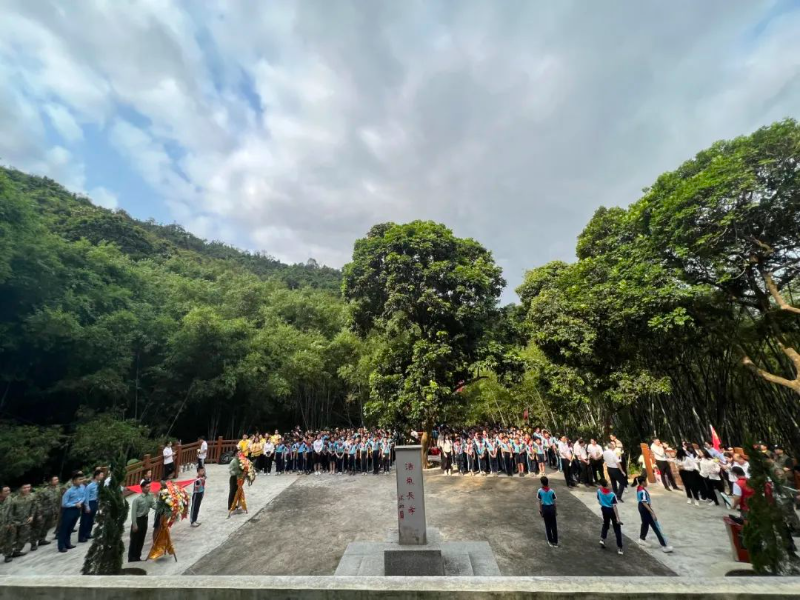 缅怀革命先烈，传承红色基因！板芙镇开展清明祭奠英烈祭扫活动