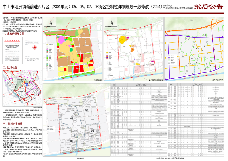 附件：中山市坦洲镇新前进西片区（2301单元）05、06、 07、08街区控制性详细规划一般修改（2024）批后公告.jpg