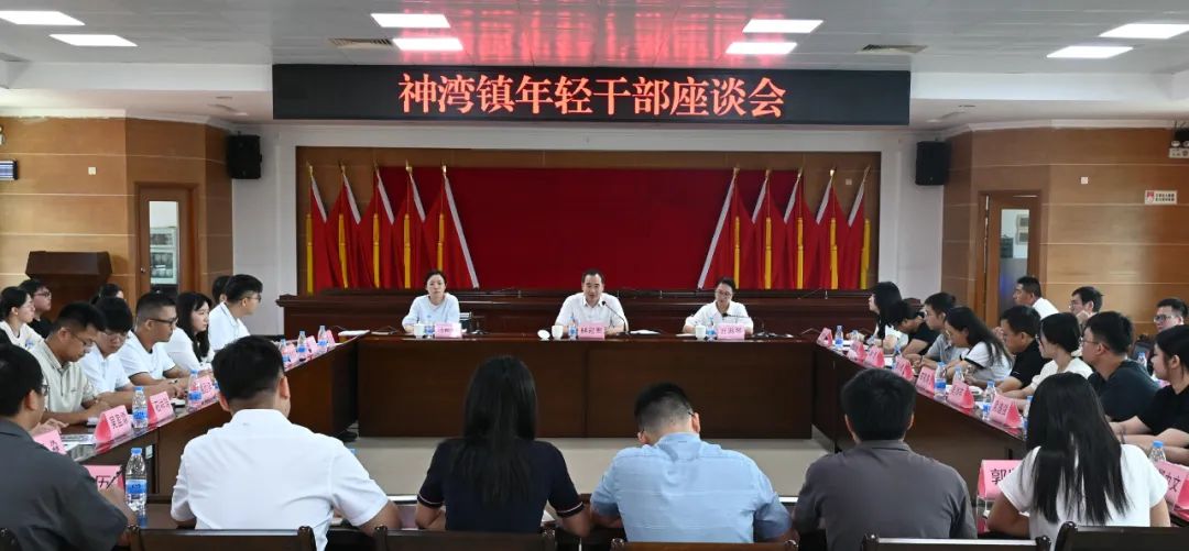 “青”声畅谈话担当，同心奋进建新功——神湾镇召开年轻干部座谈会