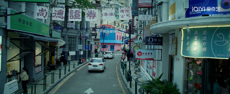 A screenshot from the first episode of "Mobius". A screenshot from the first episode of "Mobius".