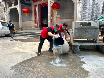 假期最后一天，沙溪镇持续开展防蚊灭蚊攻坚行动