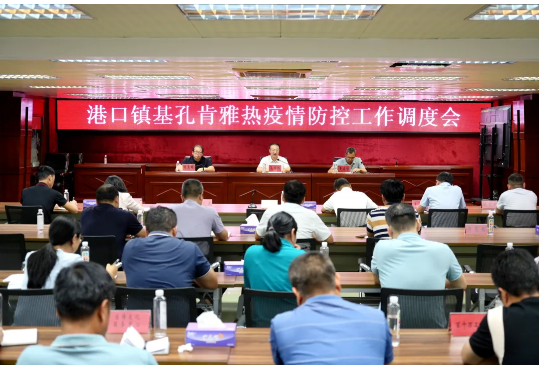 全力以赴打赢疫情防控歼灭战!中山市港口镇召开基孔肯雅热疫情防控工作调度会.png