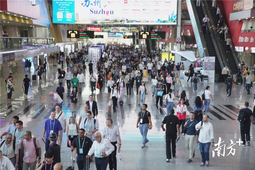 The 138th Canton Fair opened on Wednesday in Guangzhou. Photo/Nanfang Plus The 138th Canton Fair opened on Wednesday in Guangzhou. Photo/Nanfang Plus