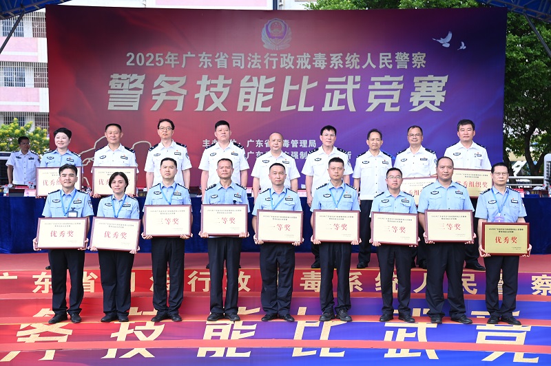 强制隔离戒毒|中山市强制隔离戒毒所荣获全省警务技能比武竞赛三等奖1.jpg