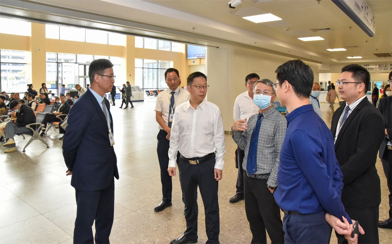 聚焦群众健康需求，创建更高水平医院！镇领导带队调研古镇人民医院新院区