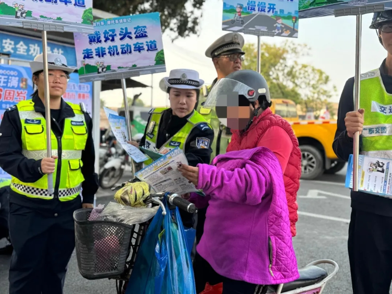 守护平安路｜2026年，板芙公安重拳出击整治“摩电”交通违法