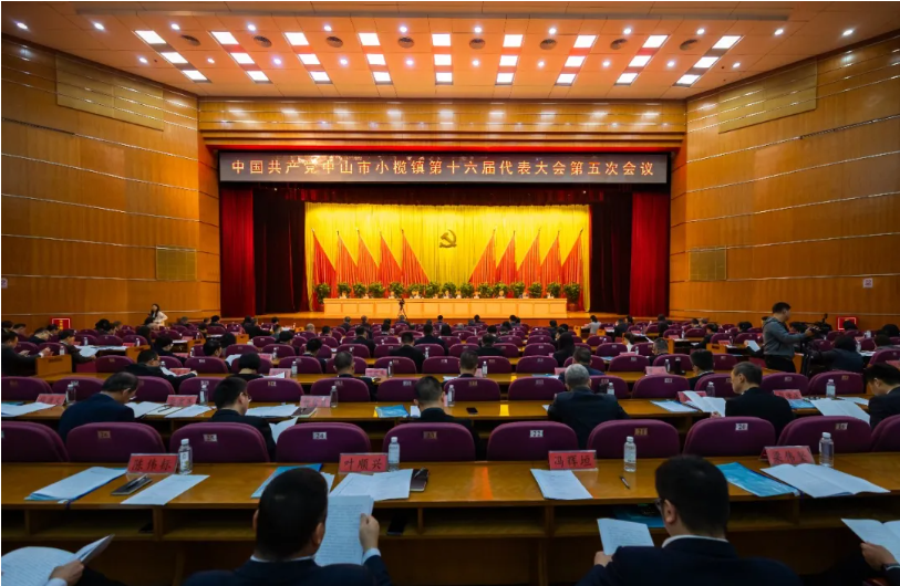 中共中山市小榄镇第十六届代表大会第五次会议召开