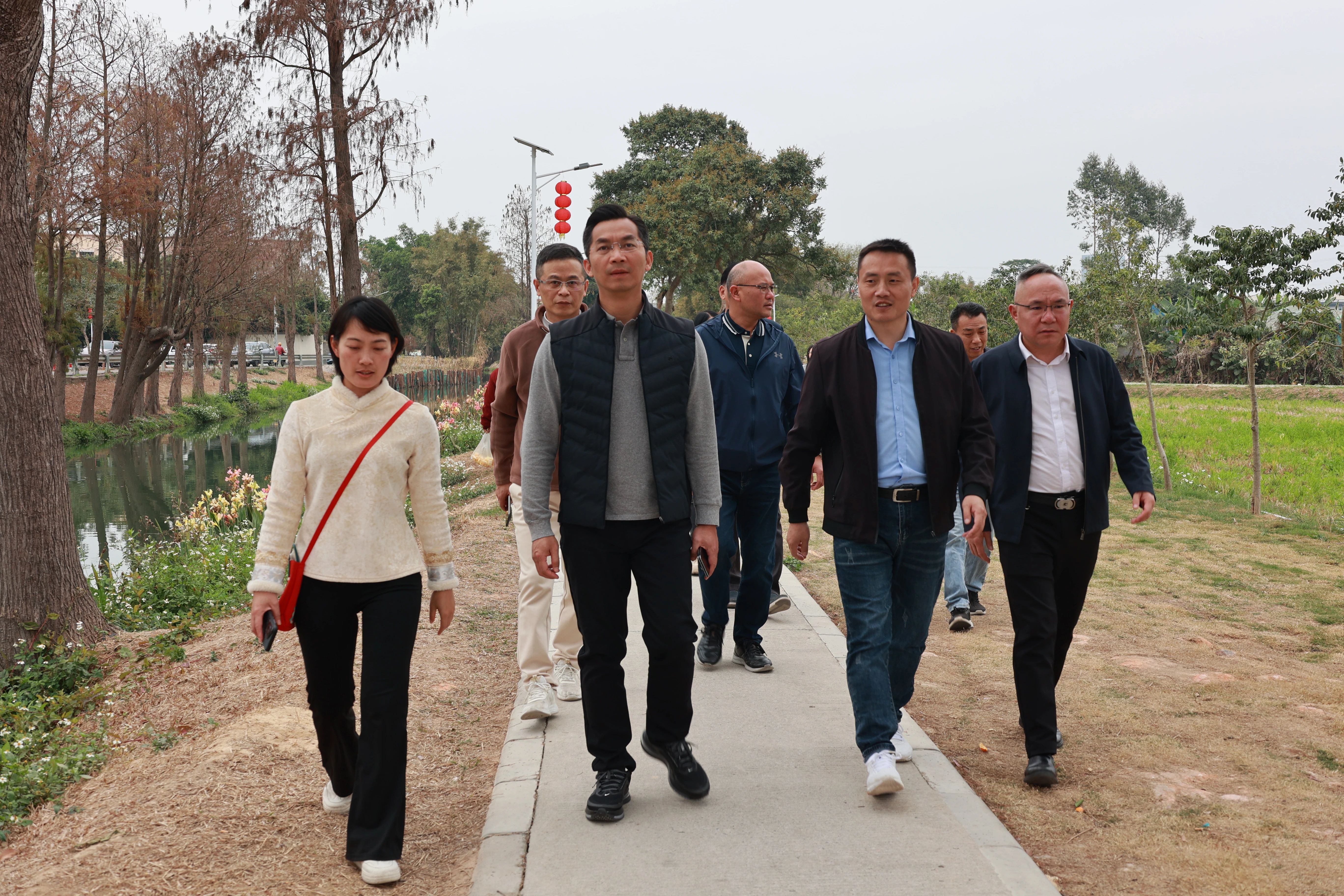 学经验谋发展！三乡镇赴火炬濠头村调研美丽河湖