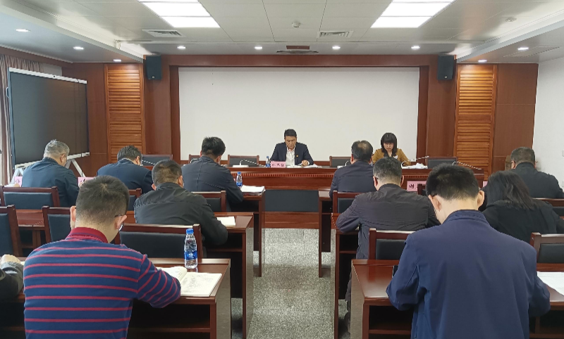 市工业和信息化局召开树立和践行正确政绩观学习教育动员部署会