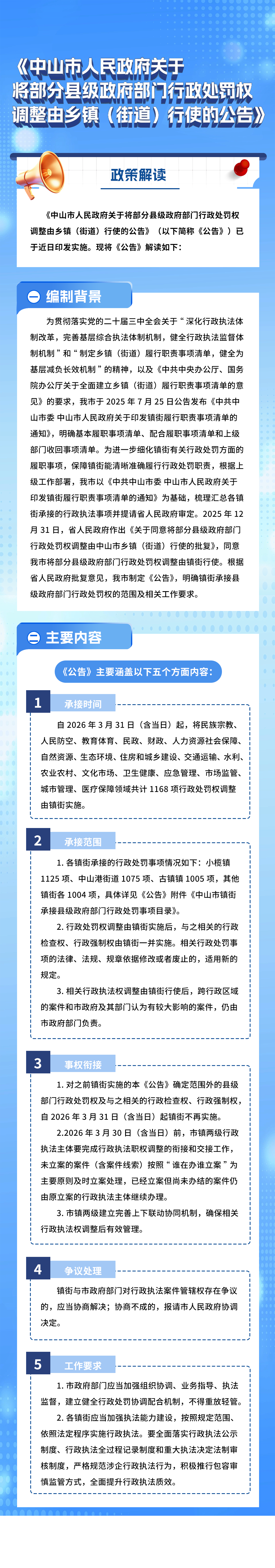 【图解】《中山市人民政府关于将部分县级政府部门行政处罚权调整由乡镇（街道）行使的公告》.png