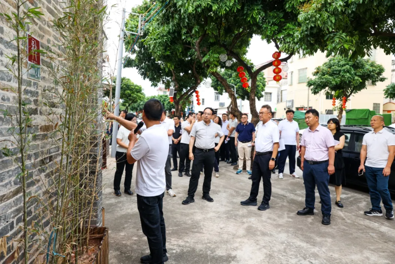小榄镇赴沙溪镇调研人居环境整治及农文旅发展工作