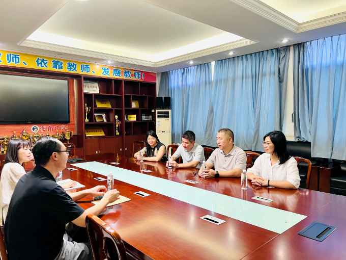 沙溪镇党委副书记陈起昌率队开展教育专题调研