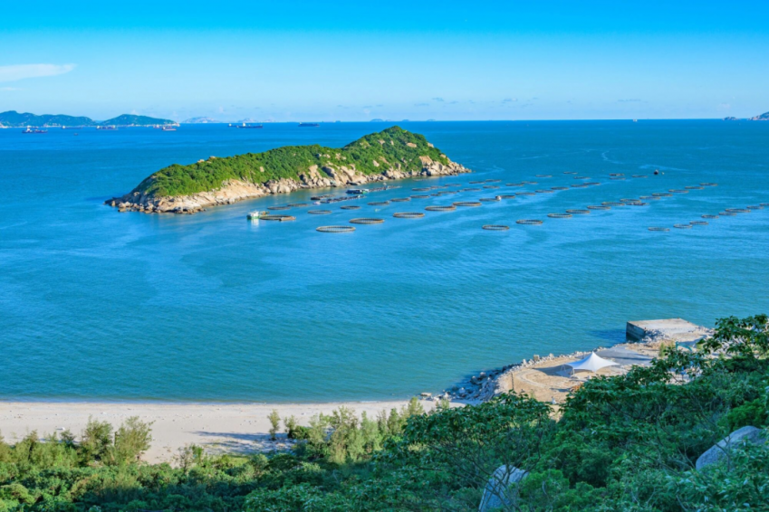 Guishan island in Zhuhai