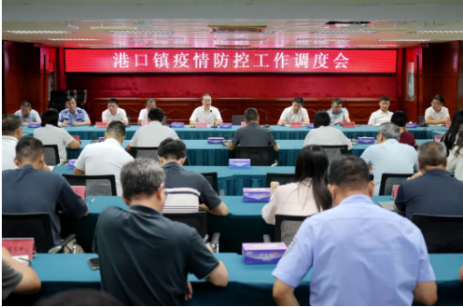 坚决筑牢蚊媒传染病防控屏障！港口镇召开疫情防控工作调度会.png
