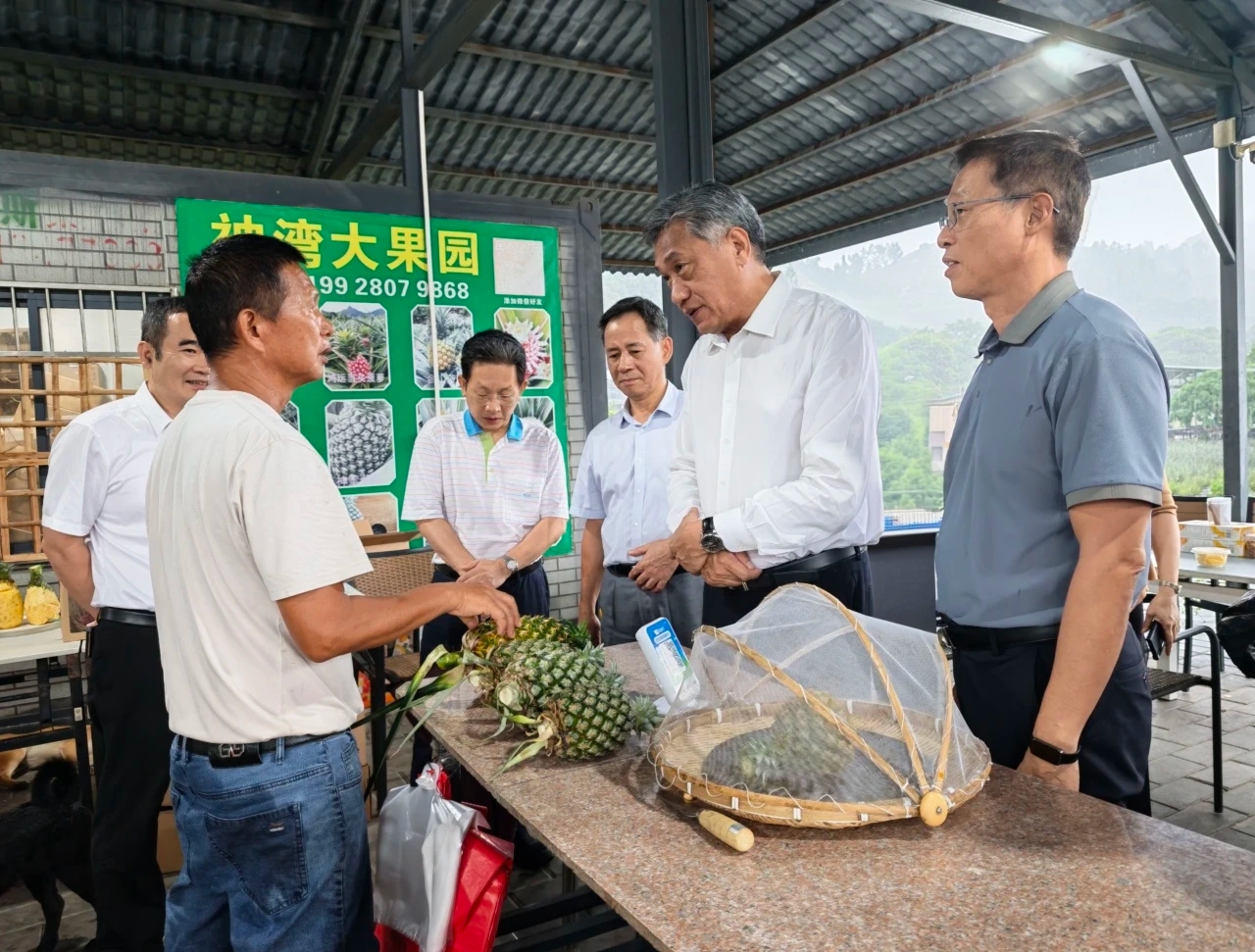 省政协副主席邓海光率队到中山开展专题调研