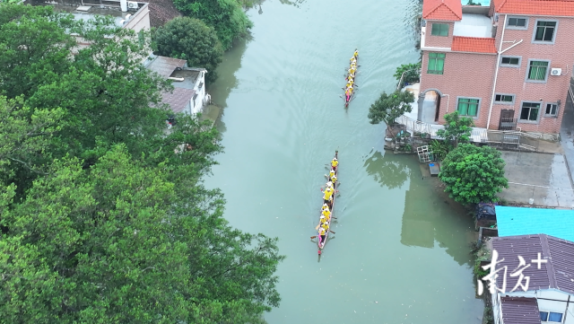 河涌焕然一新。
