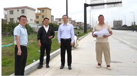 港口镇传达学习贯彻市委书记郭文海督导检查广澳高速沿线风貌美化提升工作指示精神1.png