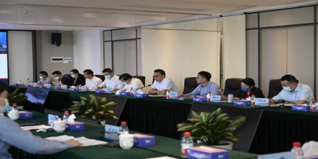 财经工委一级调研员刘开宗,市商务局党组成员,市贸促会主任刘鸿渐